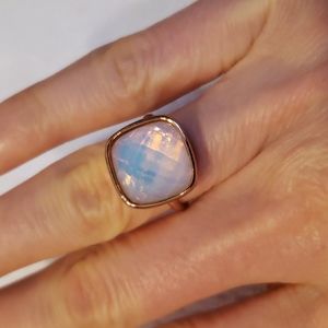 Rose gold ring size 6